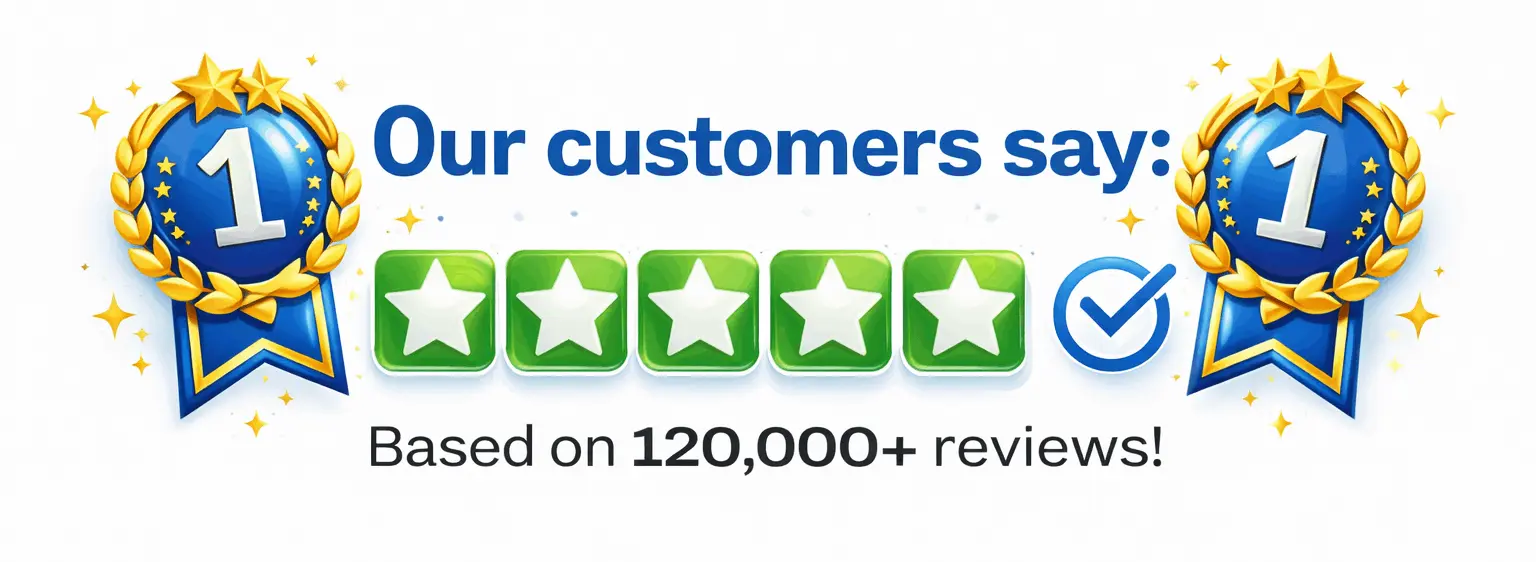 AlkaLean customer 5 star rating & highly recommended 